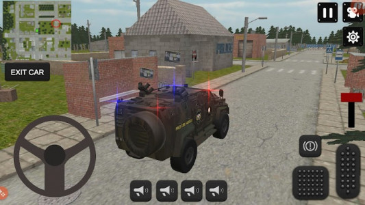 اسکرین شات بازی Police Special Operations Armored Car Simulation 1