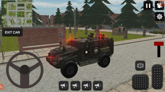 اسکرین شات بازی Police Special Operations Armored Car Simulation 4