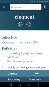 اسکرین شات برنامه Dictionary - Merriam-Webster 3