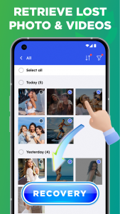 اسکرین شات 4 برنامه Message & All File Recovery