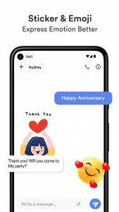 اسکرین شات 3 برنامه Messages: Text Message