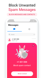 اسکرین شات 3 برنامه Messages Lite - Text Messages