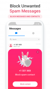 اسکرین شات 3 برنامه Messages Lite - Text Messages
