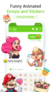 اسکرین شات 4 برنامه Messages Lite - Text Messages