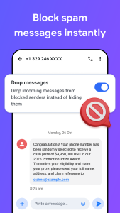 اسکرین شات 4 برنامه Messages