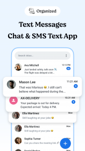 اسکرین شات 1 برنامه Messages