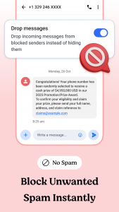 اسکرین شات 4 برنامه Messages