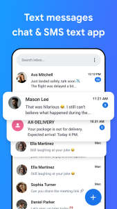 اسکرین شات 1 برنامه Messages