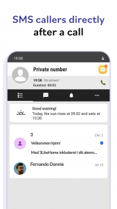 اسکرین شات 7 برنامه Messages: Phone SMS Text App