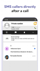 اسکرین شات برنامه Messages: Phone SMS Text App 7