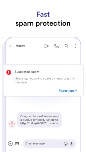 اسکرین شات برنامه Messages SMS App: Messenger 4
