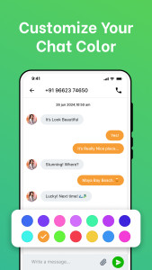 اسکرین شات 4 برنامه Messages: SMS, Messenger Home