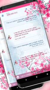 اسکرین شات 2 برنامه Pink sakura flowers