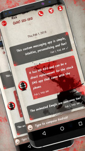 اسکرین شات برنامه Samurai SMS 2