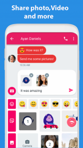 اسکرین شات برنامه Messenger Text and Video Call 1