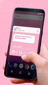 اسکرین شات برنامه Pink SMS 3