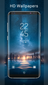 اسکرین شات 4 برنامه Dark SMS Messenger Theme