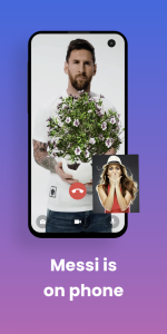 اسکرین شات 3 برنامه Leo Messi Fake Video Call,Chat