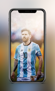 اسکرین شات برنامه 🔥 Lionel Messi Wallpaper HD 2