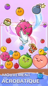 اسکرین شات 1 بازی Fusion de Chute de Fruits