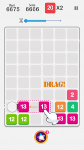 اسکرین شات 3 بازی Drag n Merge: Bubble