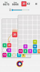 اسکرین شات 1 بازی Drag n Merge: Bubble