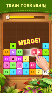 اسکرین شات 2 بازی Drag n Merge: Block Puzzle