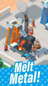 اسکرین شات بازی Metal Empire: Idle Factory Inc 3