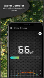 اسکرین شات برنامه Metal & Gold Detector with Sou 4