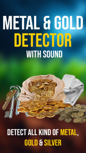 اسکرین شات 1 برنامه Metal and Gold Detector