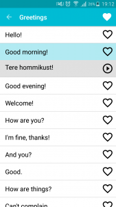 اسکرین شات 3 برنامه Learn Estonian