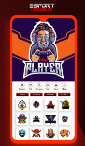 اسکرین شات برنامه Logo Esport Maker | Create Gaming Logo Maker 4