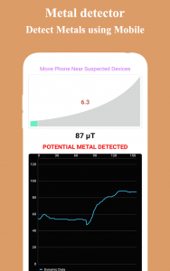 اسکرین شات برنامه Metal detector 2
