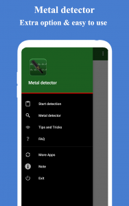 اسکرین شات برنامه Metal detector 3
