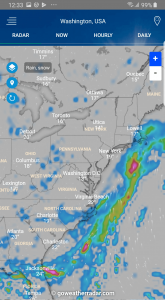 اسکرین شات برنامه Weather Radar - Windy, rain ra 7