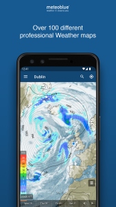 اسکرین شات 5 برنامه meteoblue weather & maps