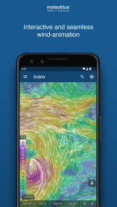 اسکرین شات برنامه meteoblue weather & maps 3