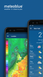 اسکرین شات برنامه meteoblue weather & maps 1