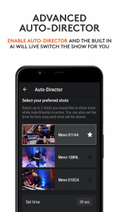 اسکرین شات 4 برنامه Logitech Mevo Multicam