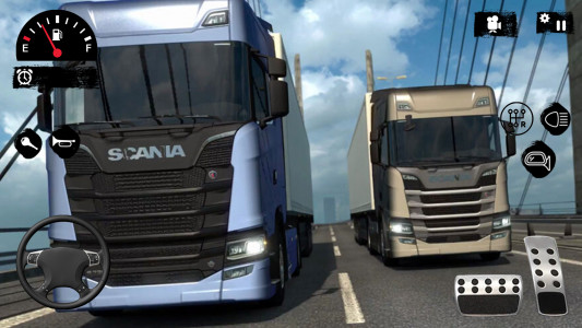 اسکرین شات بازی Euro Truck Driver 3D: Top Driving Game 2021 8