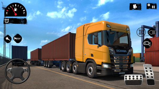 اسکرین شات بازی Euro Truck Driver 3D: Top Driving Game 2021 7