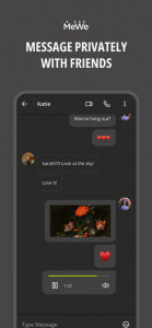 اسکرین شات 2 برنامه MeWe: The Safe Network