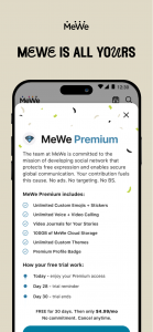 اسکرین شات برنامه MeWe 3