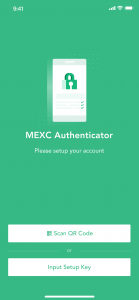 اسکرین شات برنامه MEXC Authenticator 1