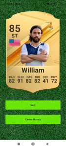 اسکرین شات 7 بازی Footballer Career