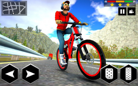 اسکرین شات بازی Mountain Bike Simulator 3D 4