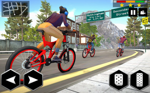 اسکرین شات بازی Mountain Bike Simulator 3D 6