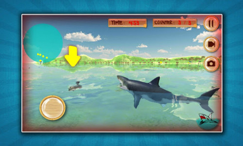 اسکرین شات بازی Civil War: Shark Attack 3D 4
