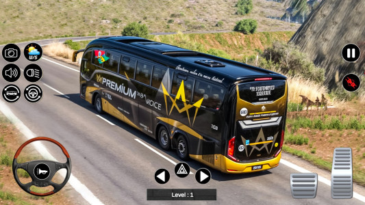 اسکرین شات 4 بازی Bus Driving 3D Coach Bus Game