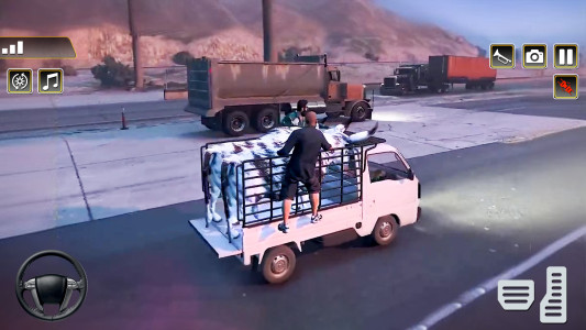 اسکرین شات 5 بازی Cargo Animal Truck Driving 3D